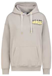 Hoodie mit It is what it is Schriftzug Print