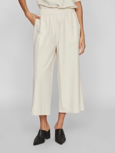 Weite Culotte-Hose mit elastischem Bund