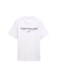 T-Shirt mit Rundhalsausschnitt und Logo-Print 1962