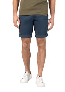 Chinoshorts mit G�rtelschlaufen und aufrollbarem Saum