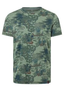 Kurzarm T-Shirt mit Unterwasserwelt-Motiven