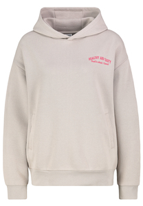 Hoodie mit Zitronen-Print und Schriftzug Lemonade