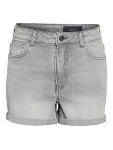 Jeansshorts mit umgeschlagenem Saum und mittlerer Bundh�he