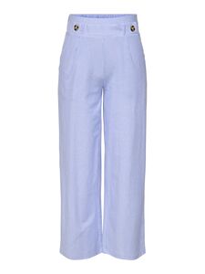 Gestreifte Culotte-Hose mit elastischem Bund