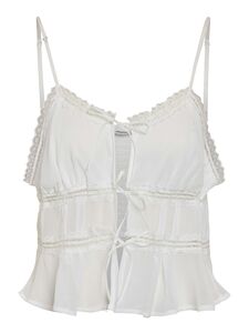 Camisole Top mit Spitzen und R�schendetails 