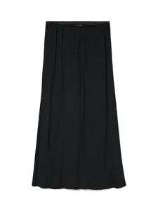 Maxirock mit elastischem Bund und Falten