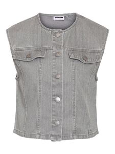 Jeansweste ohne �rmel mit Knopfleiste und Taschen