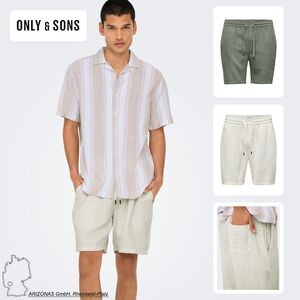 Strukturierte Sweat Shorts mit Kordelzug und Gestasche