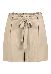 Elegante Paperbag Bermuda Shorts mit Bindeband