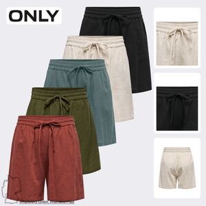 Kurze Casual Shorts mit Bindeg�rtel