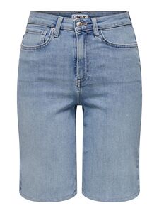 Jeans-Bermudashorts mit geradem Bein und f�nf Taschen