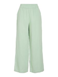 Legere Palazzo Stoffhose mit elastischem Bund und weitem Bein