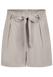 Elegante Palazzo Shorts mit elastischem Bund und Bindeband
