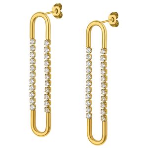 Lange Ohrstecker mit Glitzer