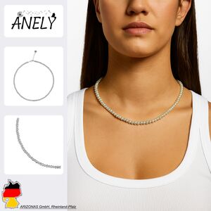 Filigrane Kette mit Edelstahlverschluss