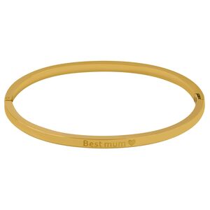 Gravierbares Armband mit Herz und Schriftzug