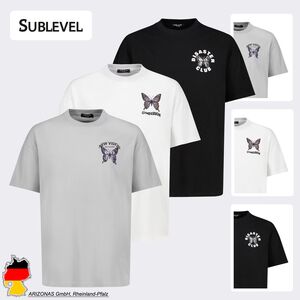 Lockeres Printshirt mit Motiv auf Brust und R�cken f�r deinen Streetstyle