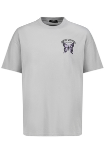 Lockeres Printshirt mit Motiv auf Brust und R�cken f�r deinen Streetstyle