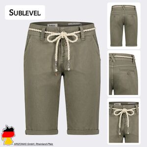 Bermudas mit geflochtenem Kordelzug perfekt zum Wandern