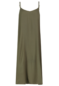 Sommerkleid mit Spaghettitr�gern und geradem Schnitt