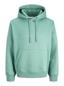 Bequemer Kapuzenpullover mit dezentem Schriftzug Robust
