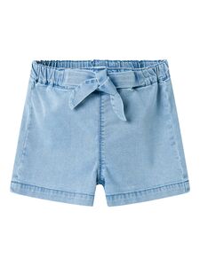 Klassische Shorts mit Schleifendetail und elastischem Bund