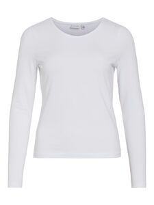 Lang�rmeliges T-Shirt mit Rundhals f�r schlichte Eleganz