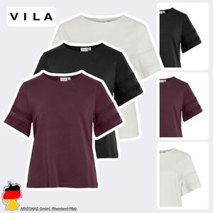 T-Shirt mit H�kelspitze aus Baumwolle
