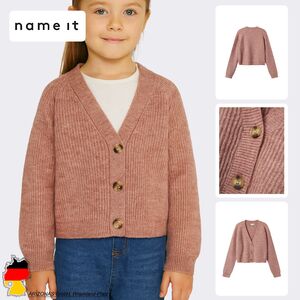 Stylischer Strickcardigan mit Knopfleiste und V-Ausschnitt