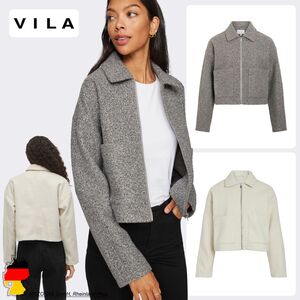 Kuschelige Kurzjacke mit aufgesetzten Taschen