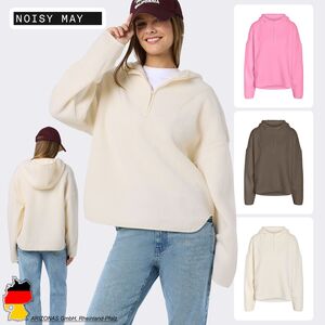 Kapuzenpullover mit Frontreiverschluss in kuscheligem Stoff