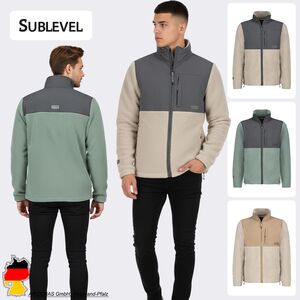 Warme Outdoorjacke Teddy Brusttasche mit Rei�verschluss 