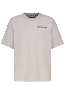 Oversized T-Shirt mit Downtown Club Logo Slogan