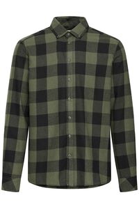 Gemustertes Langarmshirt aus Baumwolle in Modernem Design