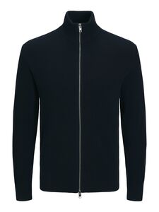 Moderner Knit Cardigan mit Reiverschluss und V-Ausschnitt