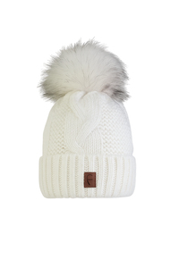 Weiche und warme Strickm�tze f�r kalte Wintertage