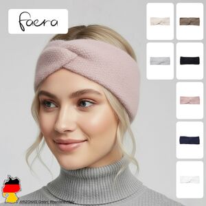 Weiches Stirnband mit modischer Knotenfront