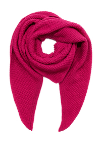 Eleganter Dreiecks-Schal Unifarben Weich und Warm