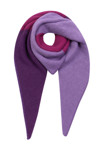 Schal Colorblock Modern Warm Mehrfarbig