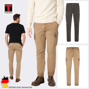 Cargo-Hose in modernem Schnitt mit Rei�verschlusstaschen