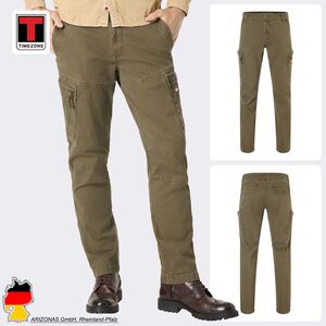 Vielseitige Cargo-Hose mit Taschen und Knopfleiste