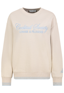 Langarmshirt Pastell mit Stickerei