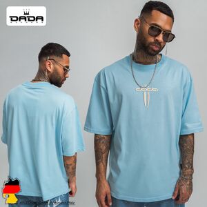 T-Shirt mit Signature Stickerei Weit Oversize