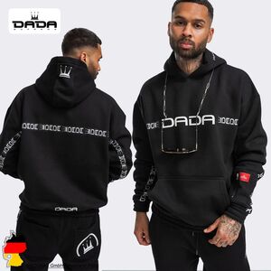 Streetwear Hoodie mit Logo �rmeltasche Stickerei