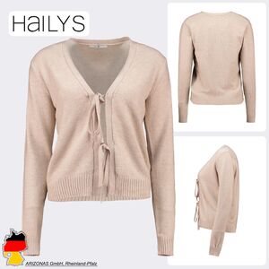 Feinstrick Cardigan mit Bindeb�ndern