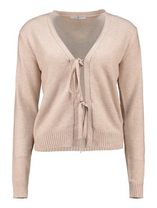 Feinstrick Cardigan mit Bindeb�ndern