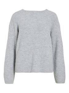 Pullover mit Schleifen-Detail und geripptem Design