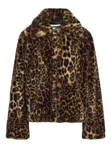 bergangsjacke mit Leo-Print Stylisch Auffllig