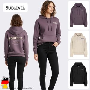 Hoodie mit Power-Statement-Print und Kapuze Good Vibes