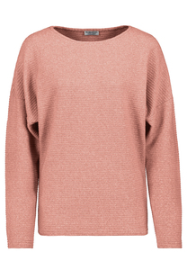 Bequemer Strickpullover mit Struktur in klassischem Design